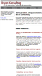 Mobile Screenshot of bryanconsulting.com